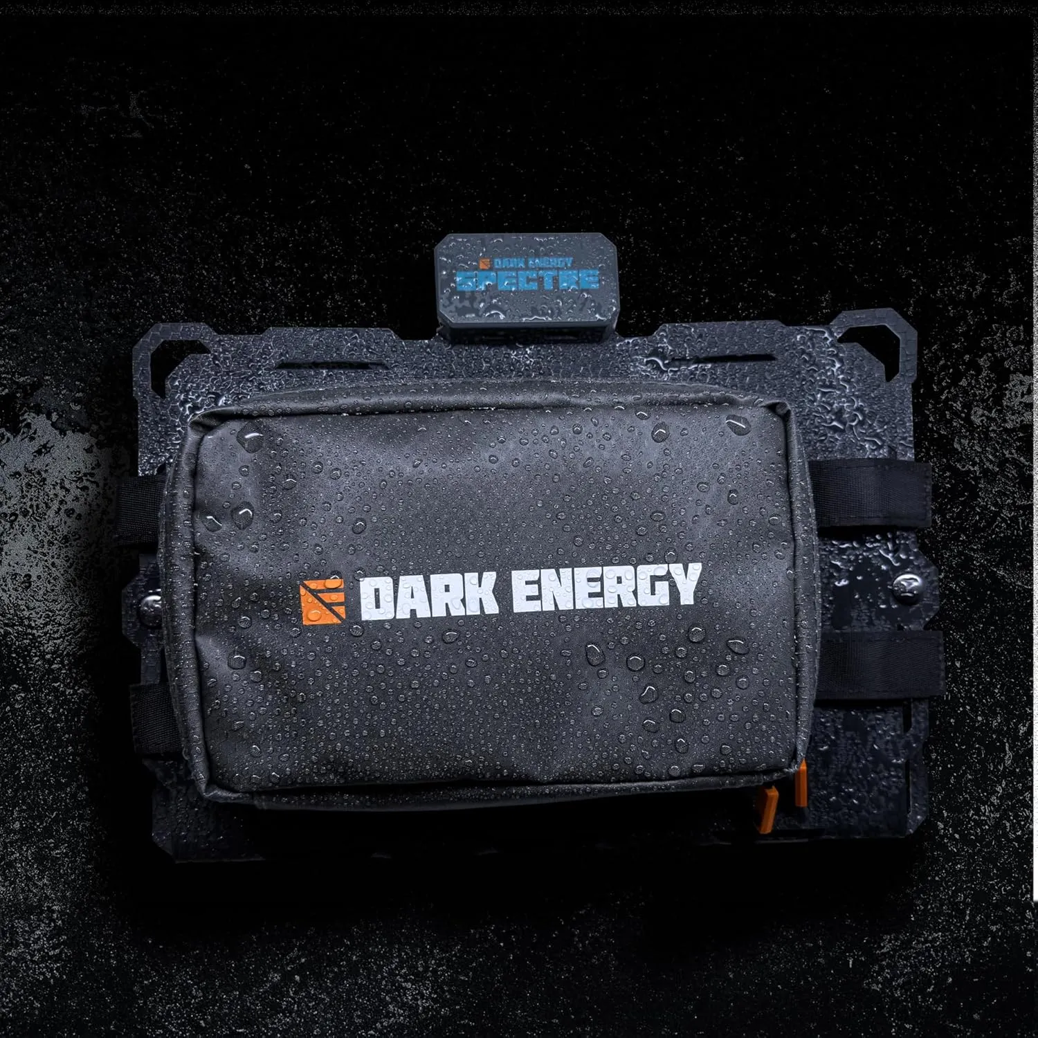 Dark Energy Spectre 18W Folding Solar Panel with Water-Resistant Molle Travel Bag for Electronics | Charge Any Device, Anywhere, Anytime via Solar Panel or Signature Series Wall and Car Adapters