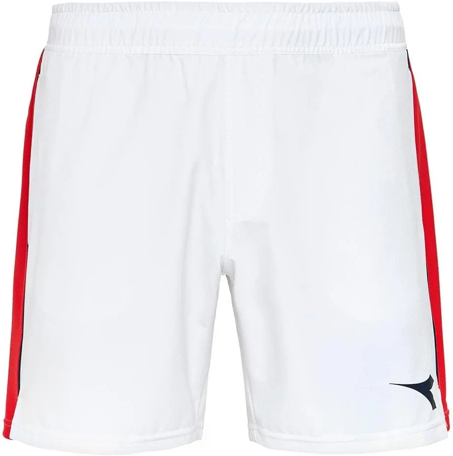 Diadora Mens Bermuda Icon Shorts Tennis Casual Bottoms Casual Drawstring - Blue