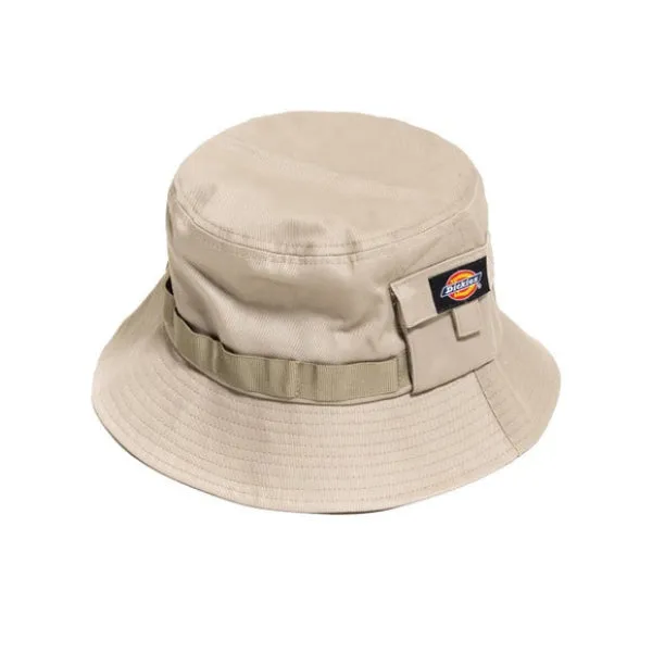 Dickies - Ferriday Utility bucket hat with strip - Khaki OSFM