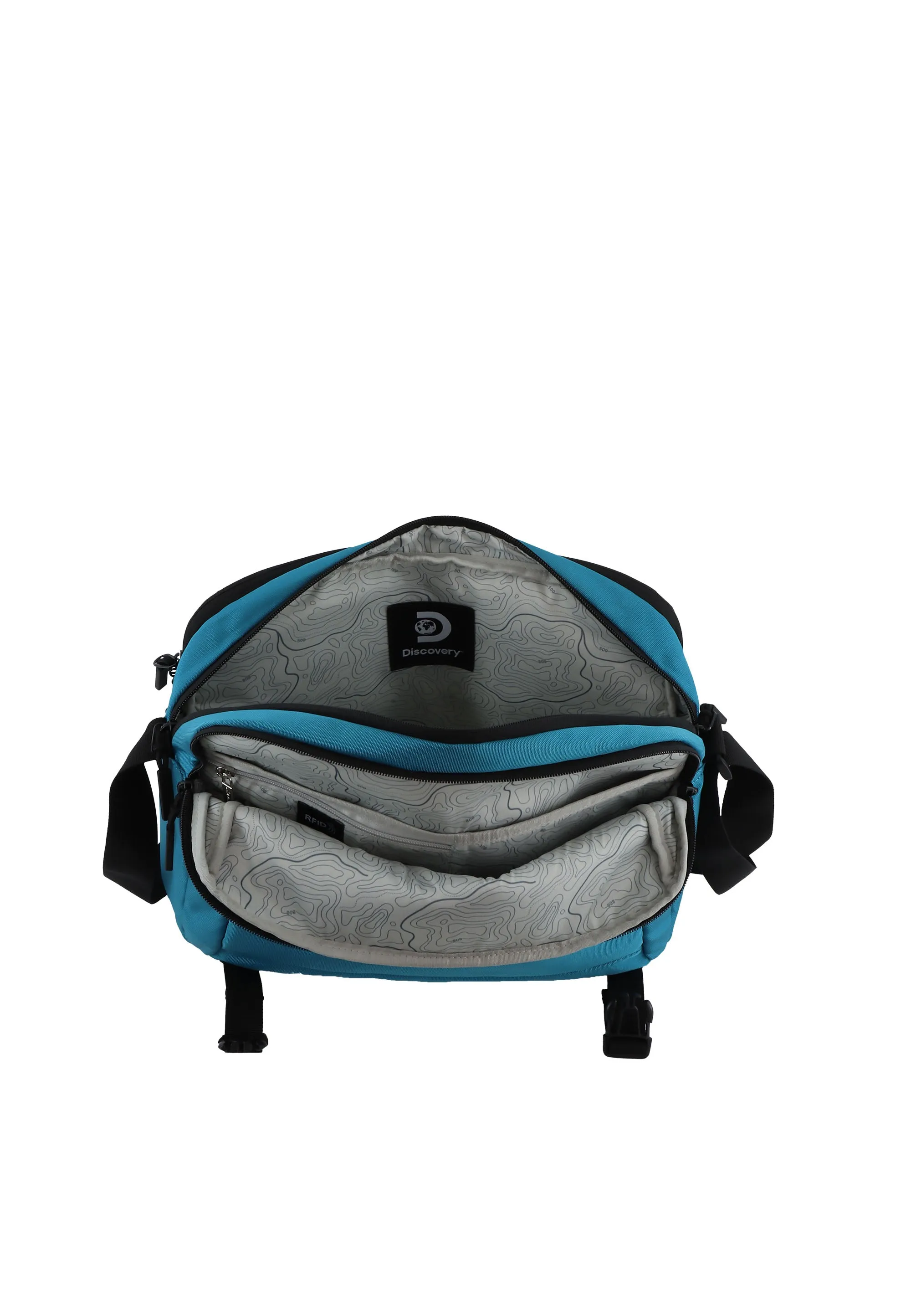 Discovery Metropolis 13 inch Laptop Bag / Crossbody Bag / Schouder Bag Blue