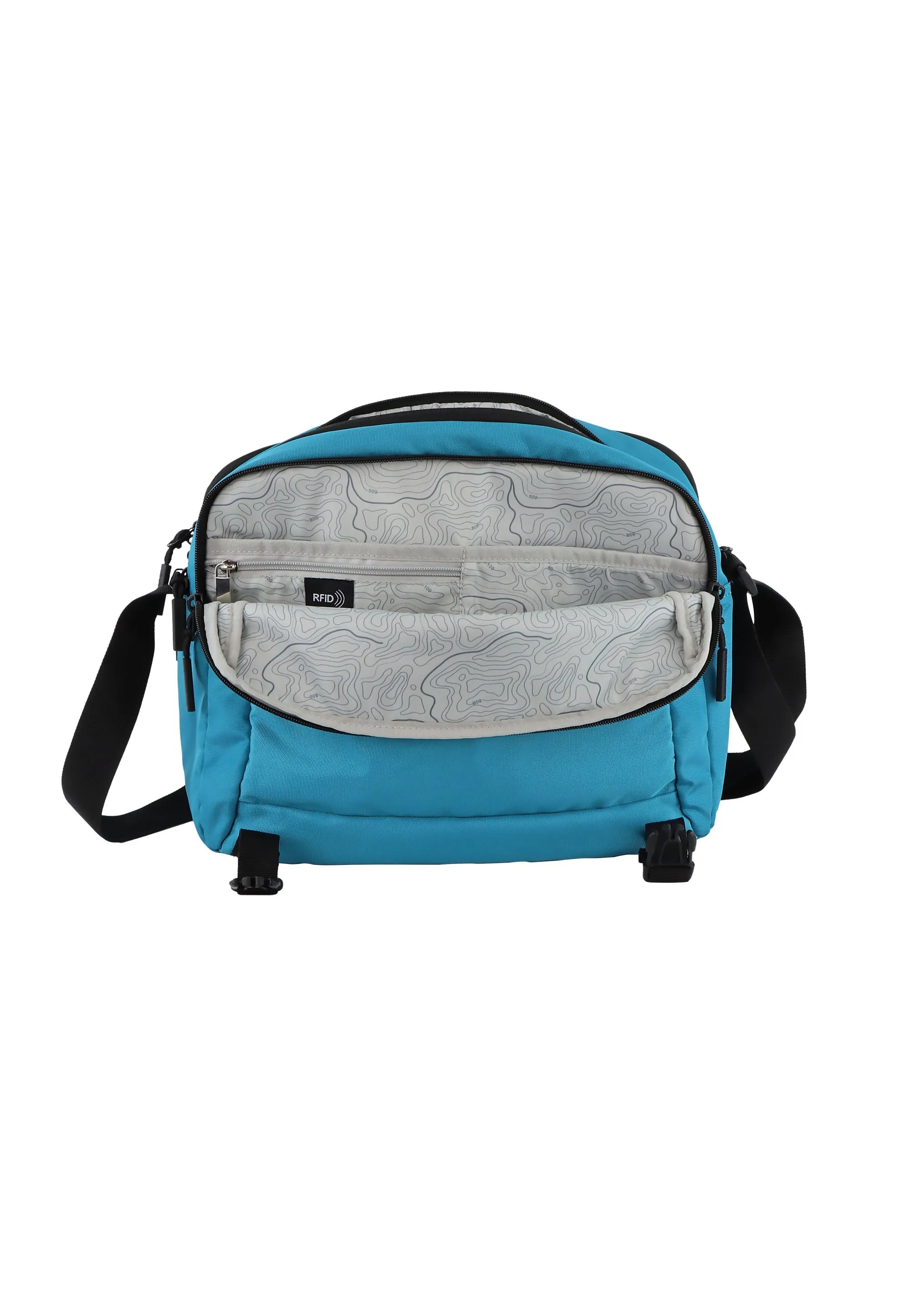 Discovery Metropolis 13 inch Laptop Bag / Crossbody Bag / Schouder Bag Blue