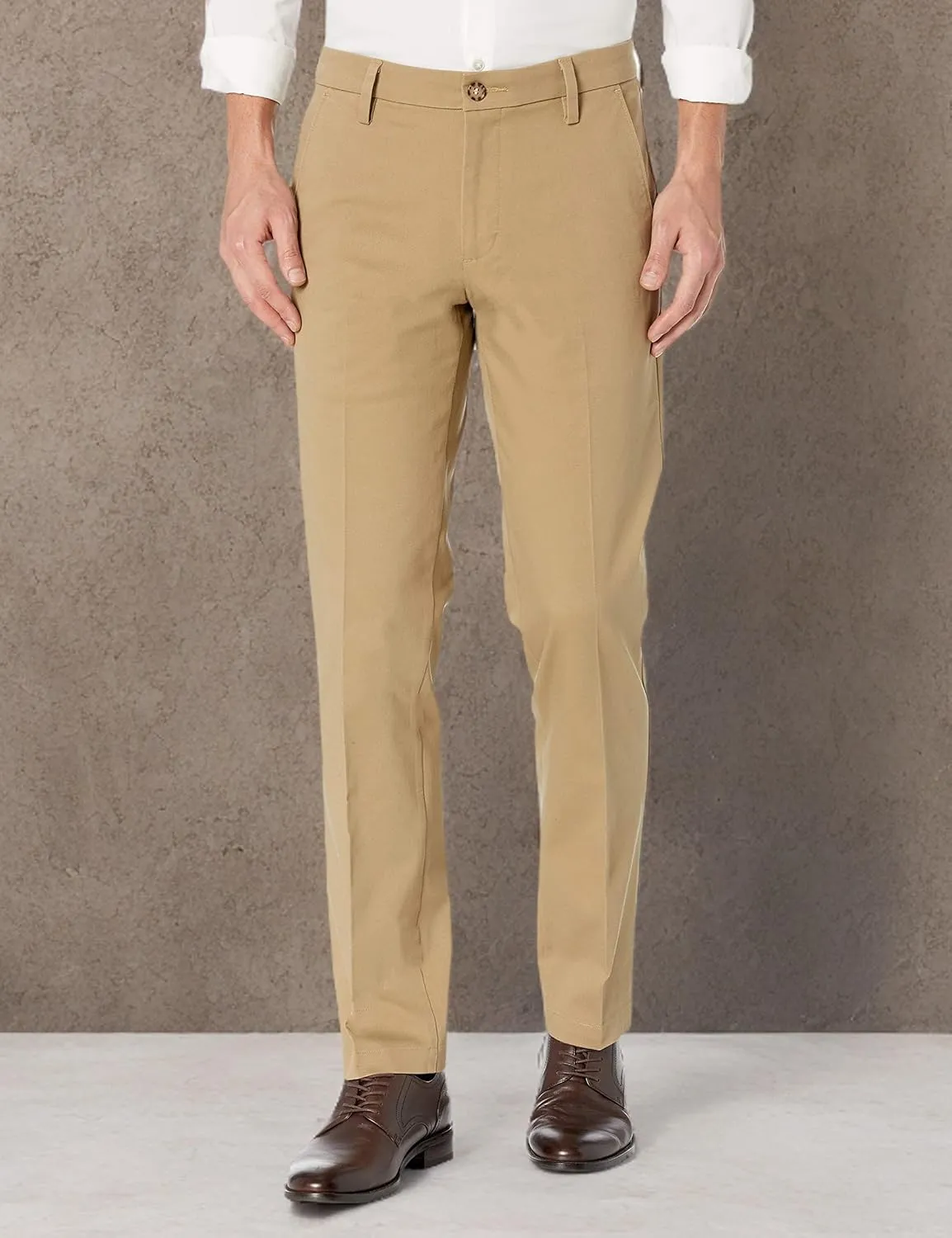 Dockers Men's Straight Fit Workday Khaki Smart 360 Flex Pants (Regular and Big & Tall)