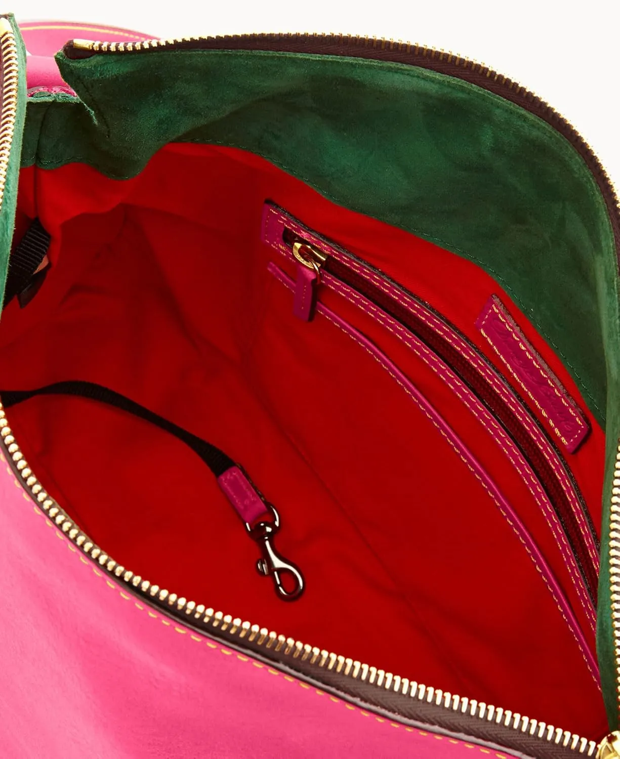 Dooney & Bourke Satchel Bags for Women, Large Florentine Satchel Handbag with Optional Crossbody Bag Strap