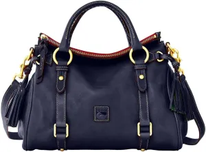 Dooney & Bourke Satchel Handbags for Women, Florentine Leather Satchel Bag with Optional Crossbody Strap