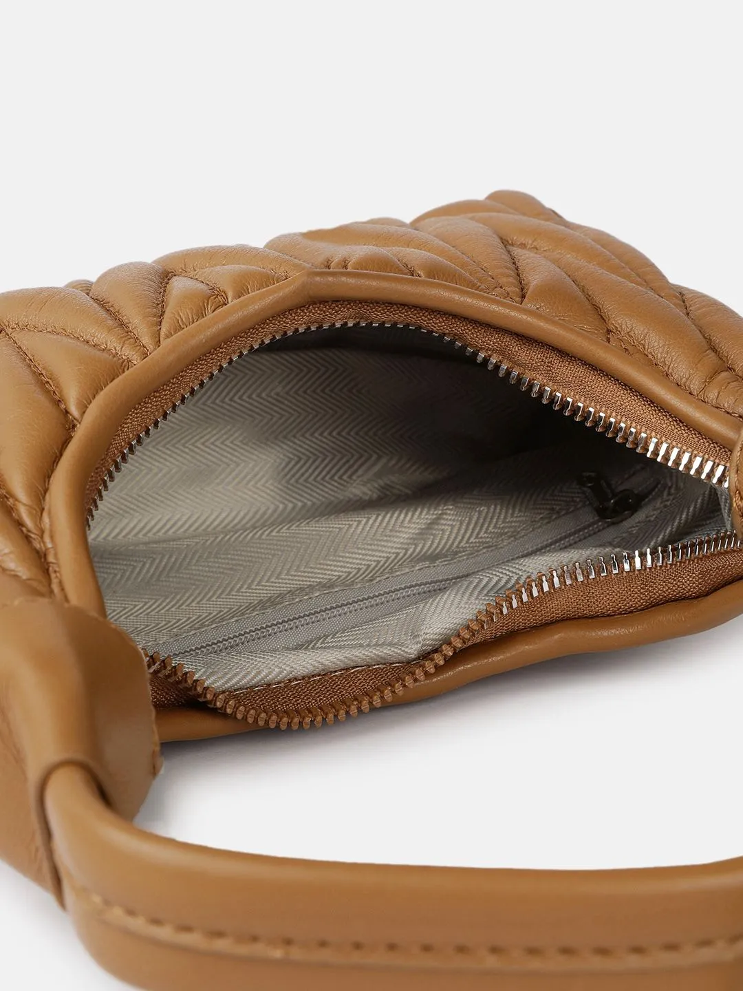 DressBerry Quilted Mini Hobo Bag