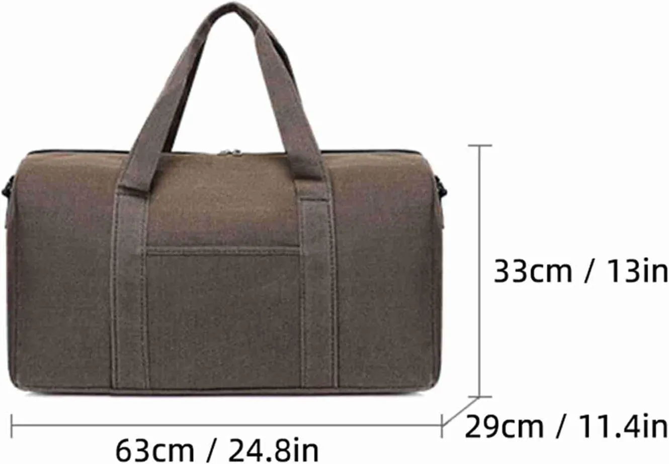 Duffle Bag For Travel, Large Capacity Travel Bag can Hold 15.6 Inch Laptop Travel Toiletry Bag Weekender Bags For Women with Haul Handles for Men and Women Travel Work Gym