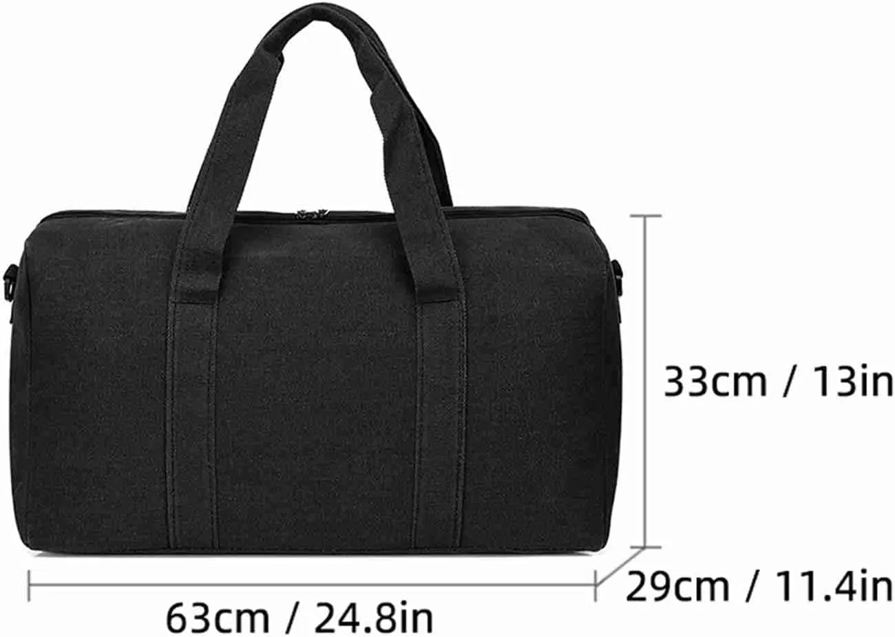 Duffle Bag For Travel, Large Capacity Travel Bag can Hold 15.6 Inch Laptop Travel Toiletry Bag Weekender Bags For Women with Haul Handles for Men and Women Travel Work Gym