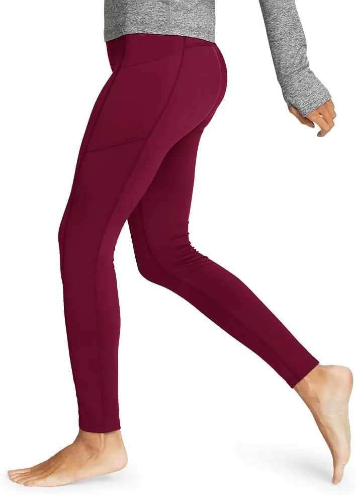 Eddie Bauer Women's Crossover Winter Trail Adventure High-Rise Leggings
