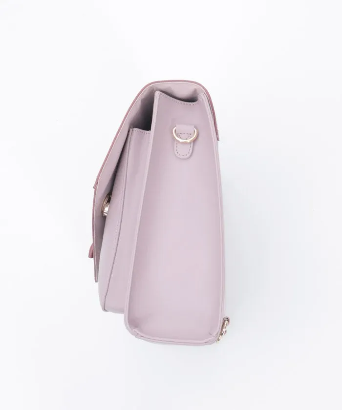 Emblem Embossed Satchel