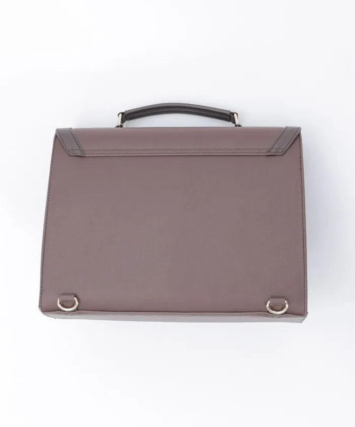 Emblem Embossed Satchel