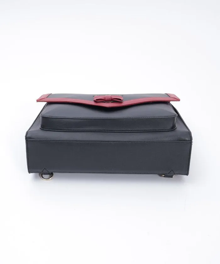 Emblem Embossed Satchel