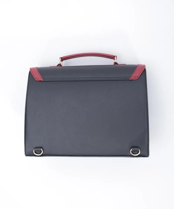 Emblem Embossed Satchel