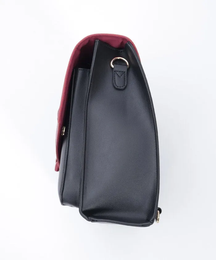 Emblem Embossed Satchel