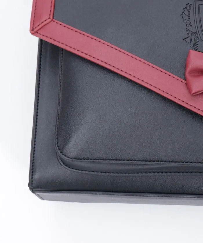 Emblem Embossed Satchel