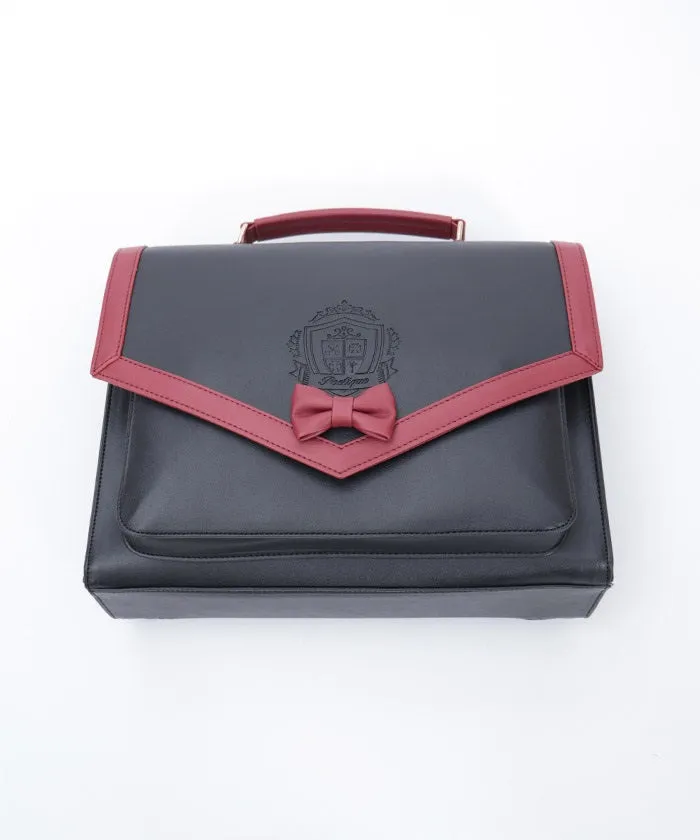 Emblem Embossed Satchel