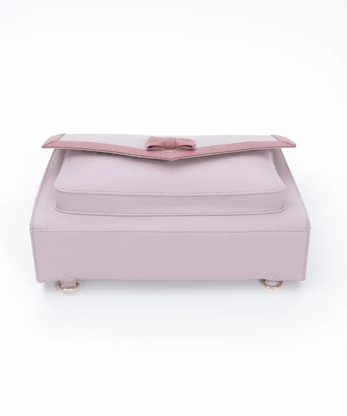 Emblem Embossed Satchel