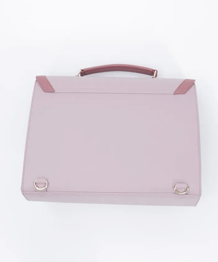 Emblem Embossed Satchel