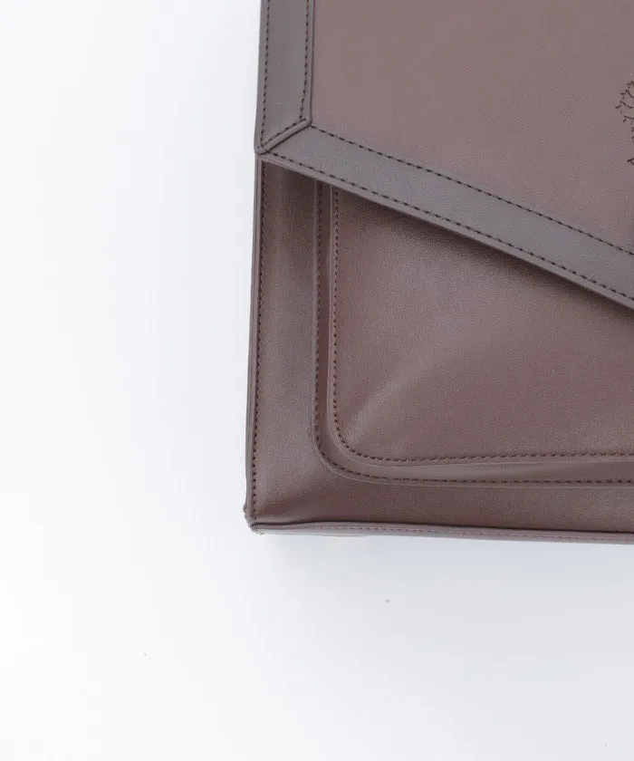 Emblem Embossed Satchel