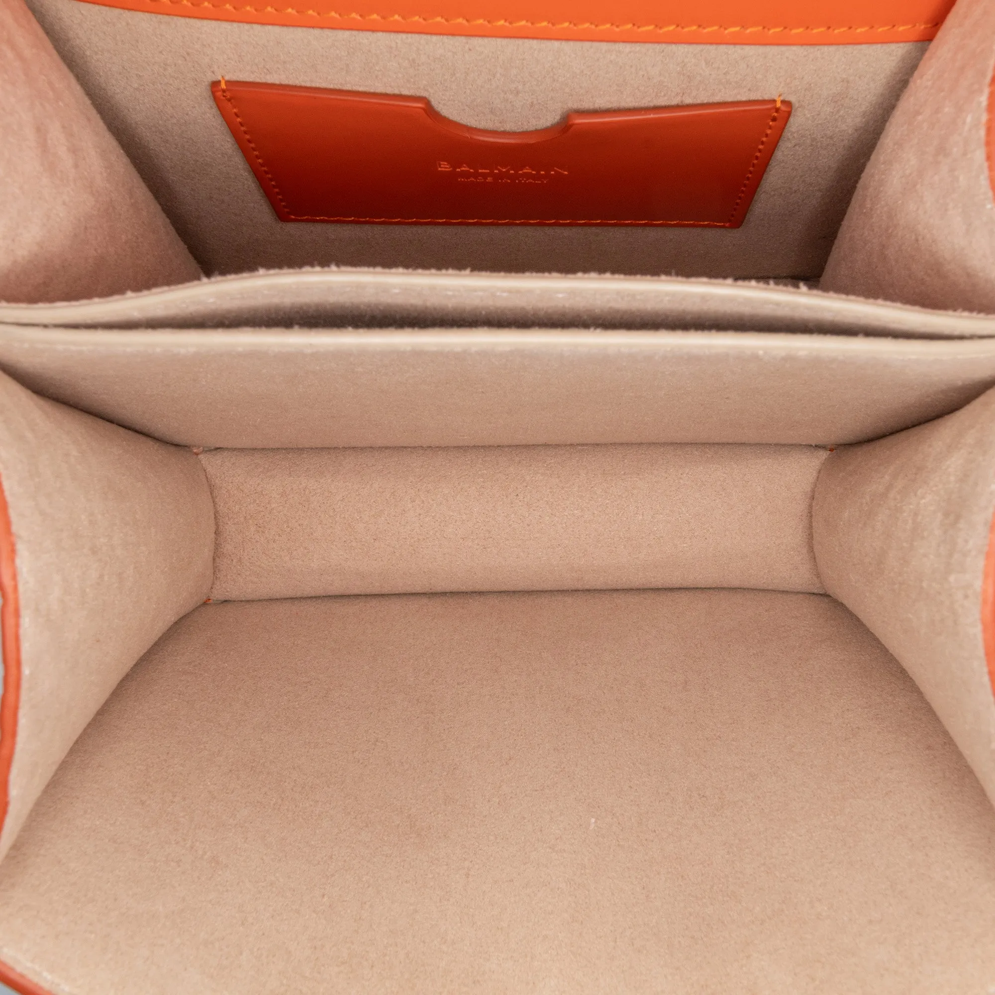 Embossed Calfskin Ely Satchel