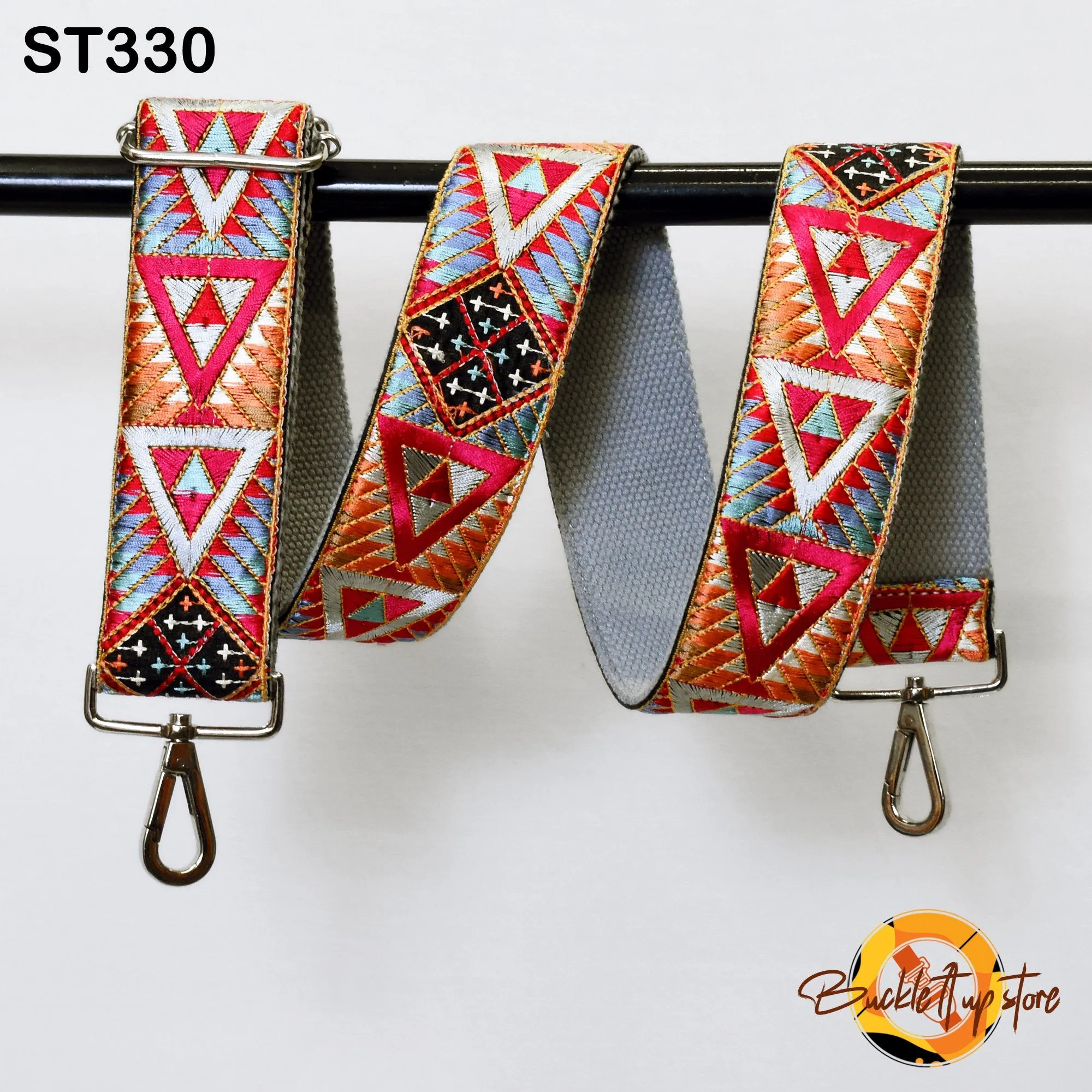 Embroidered Purse Strap Crossbody Strap for Purses Boho Bags Strap Embroidery Replacement Strap Boho Guitar Strap Handbag Strap gift for her