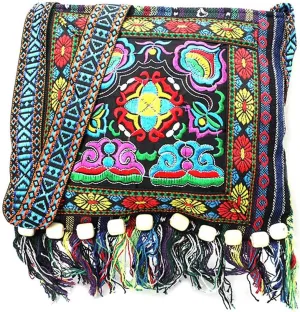 Embroidered Shoulder Crossbody Bag,Hippie Travel Crossbody Bag, Hippie Travel Crossbody Bag For Women.