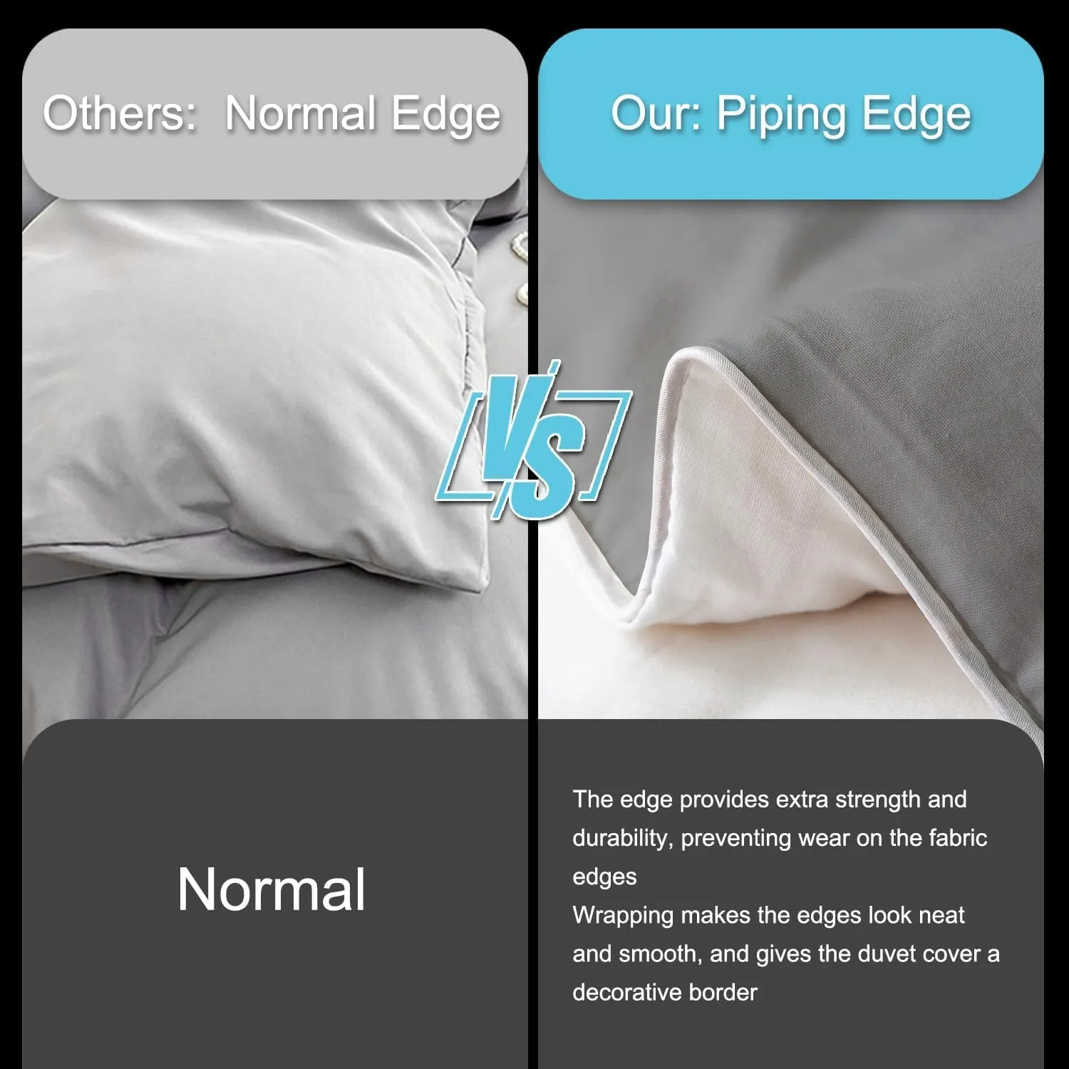 Erosebridal Gnome 100% Cotton Duvet Cover Queen Size Floral Dwarf Bedding Set for Boys Girls Dairy Butterfly Botanical Teal Blue Purple Comforter Cover Soft Breathable Bedclothes