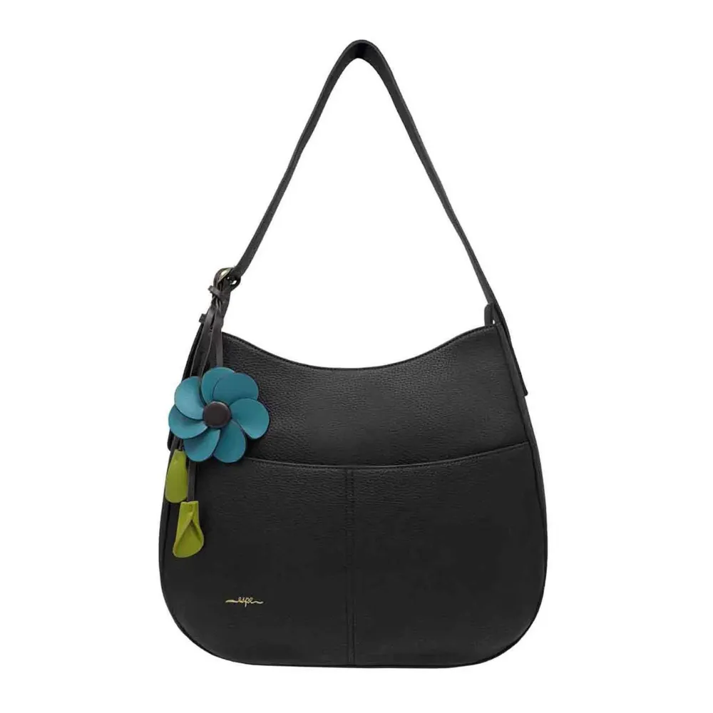 Espe Marie Hobo Black Bag (Women's)