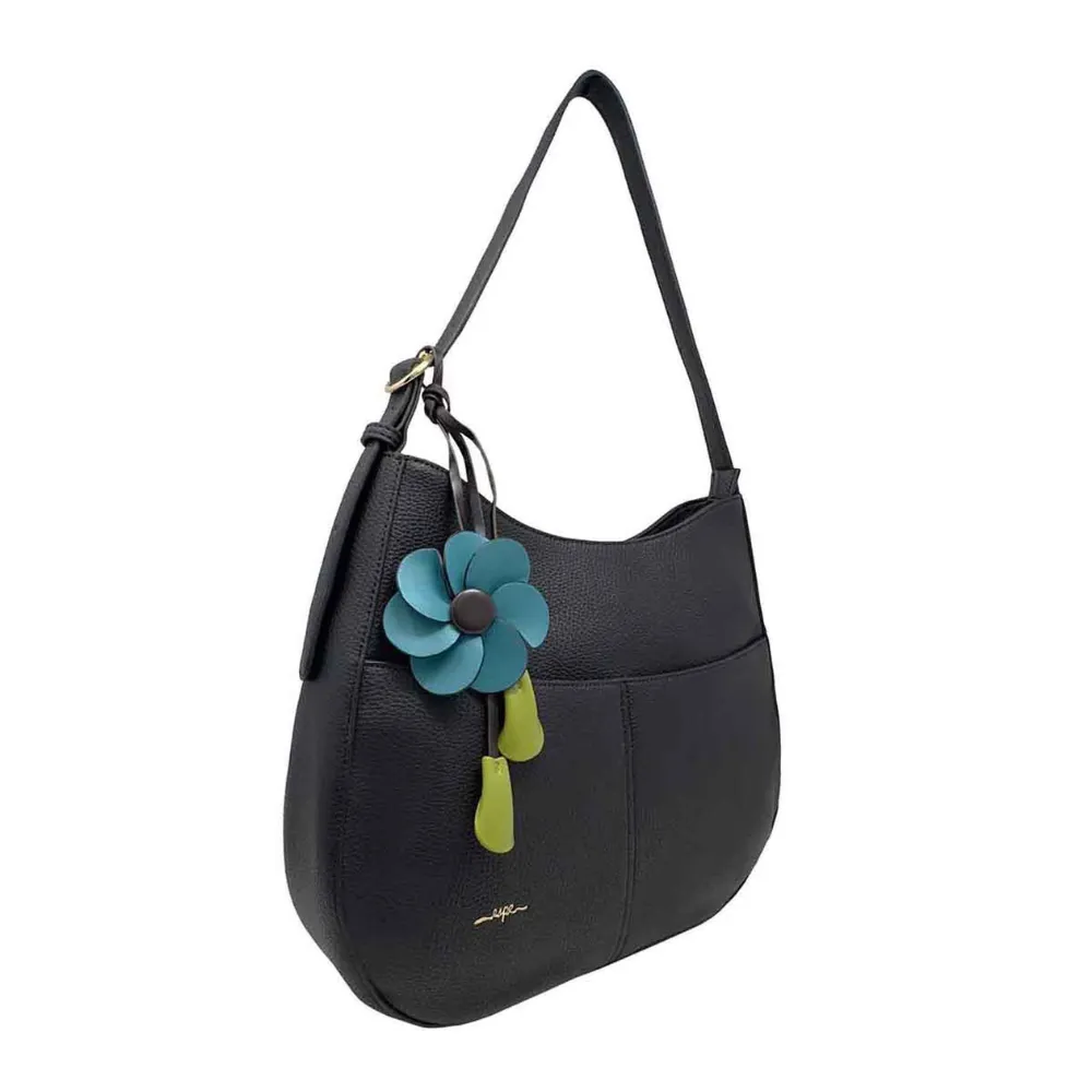 Espe Marie Hobo Black Bag (Women's)
