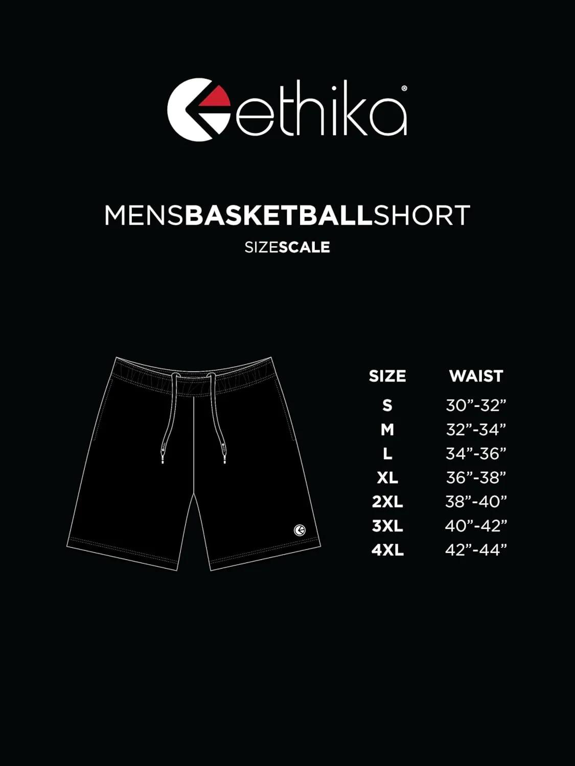 Ethika Mens Basketball Short | Allstar Jungle