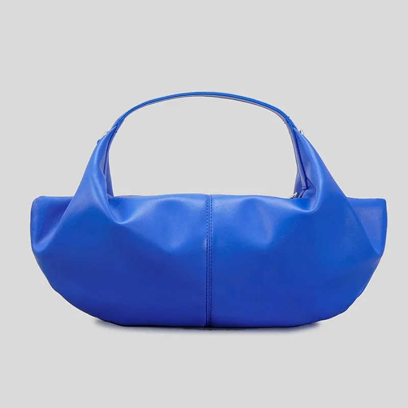 Evie Elongated Patchwork Hobo Bags - 13 Colors