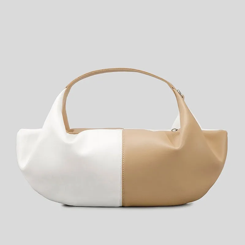 Evie Elongated Patchwork Hobo Bags - 13 Colors