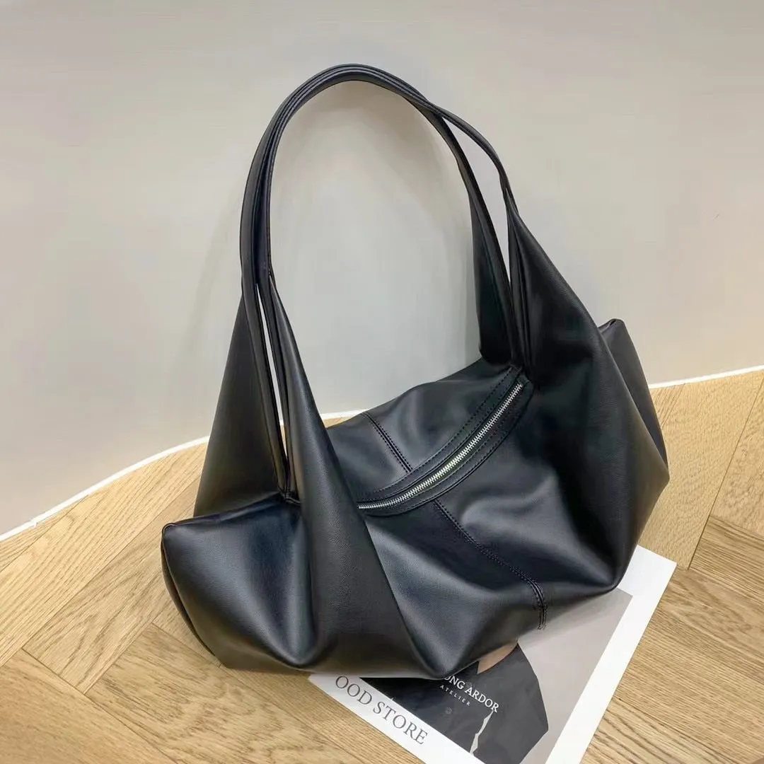 Evie Elongated Patchwork Hobo Bags - 13 Colors