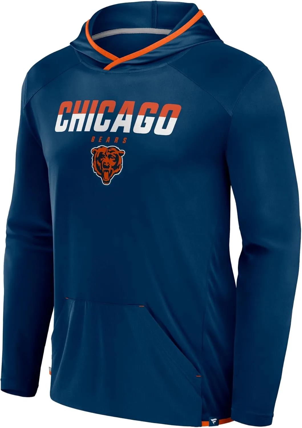 Fanatics Men's NFL Transitional Defender Hoodie Long Sleeve T-Shirt