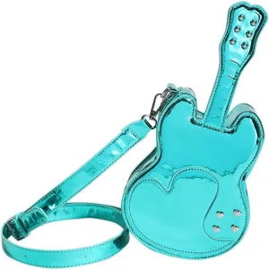 Fashion Crossbody Bag for Women PU Leather Shoulder Bag Funny Violin Sling Bag Travel Satchel Bags