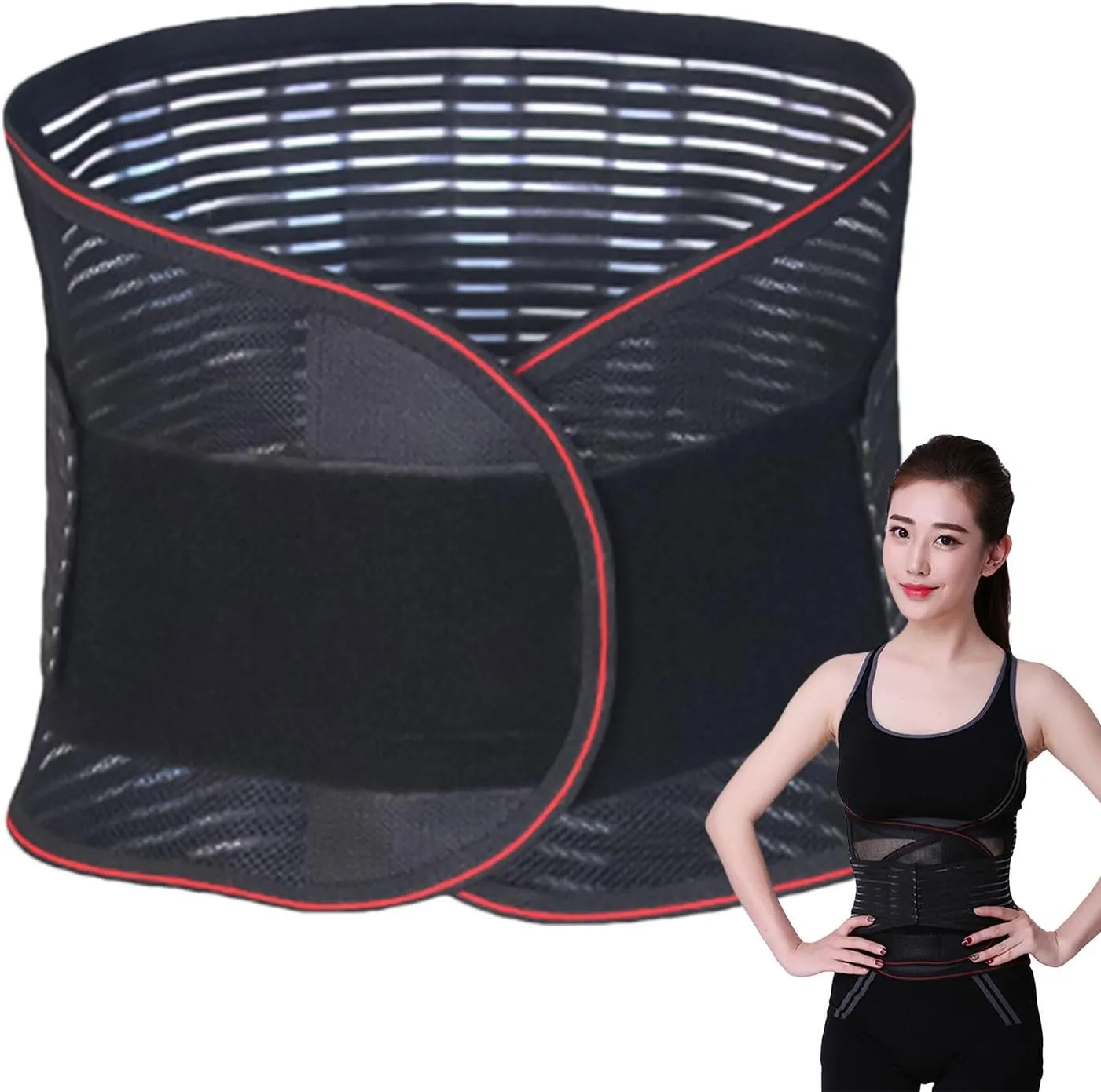 Fitness Waist Belt | Running Waist Support | Fitness Waist Protector | Climbing Waist Protector, Boxing Lumbar Support, Riding Waist Protector Back Brace Support for Riding, Climbing, Boxing