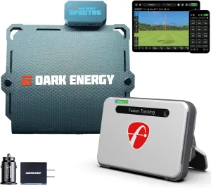 FlightScope Mevo  Golf Simulator with Spectre 8W Solar Panel and Signature Series Kit