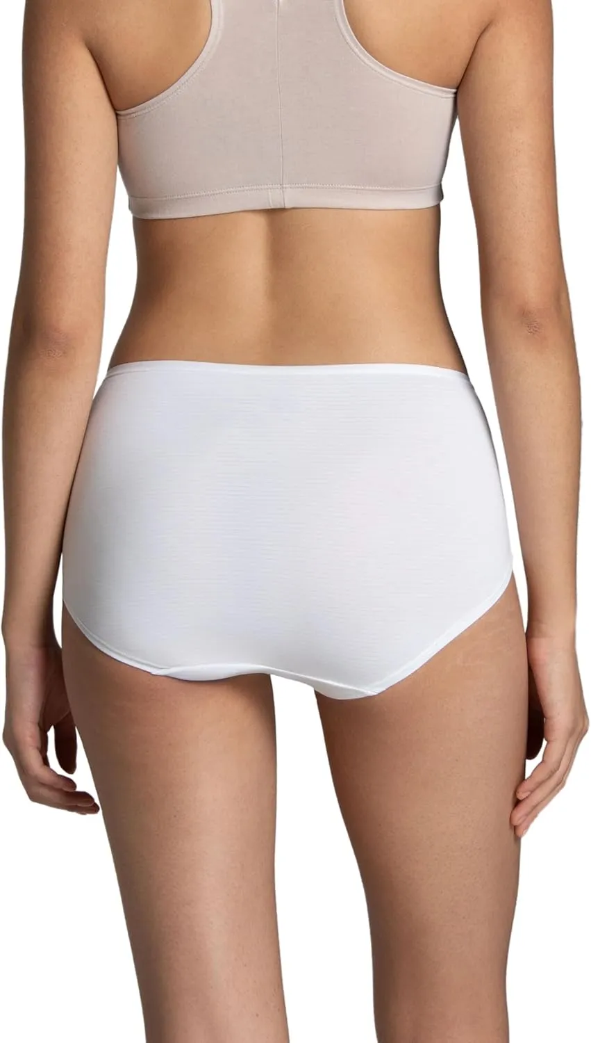 Fruit of the Loom Women's Breathable Underwear, Moisture Wicking Keeps You Cool & Comfortable, Available in Plus Size