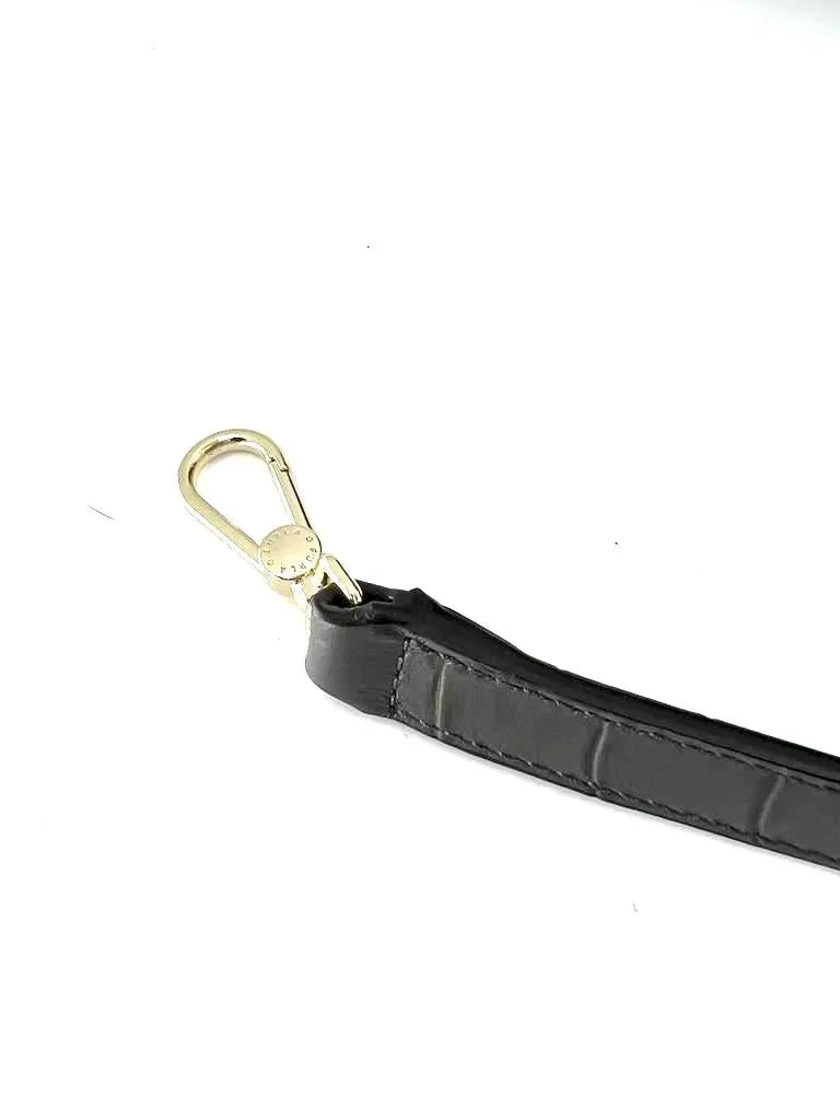 FURLA MINI TOP HANDLE BAWTLND MAMO CROC EMBOSSED LEATHER BAG