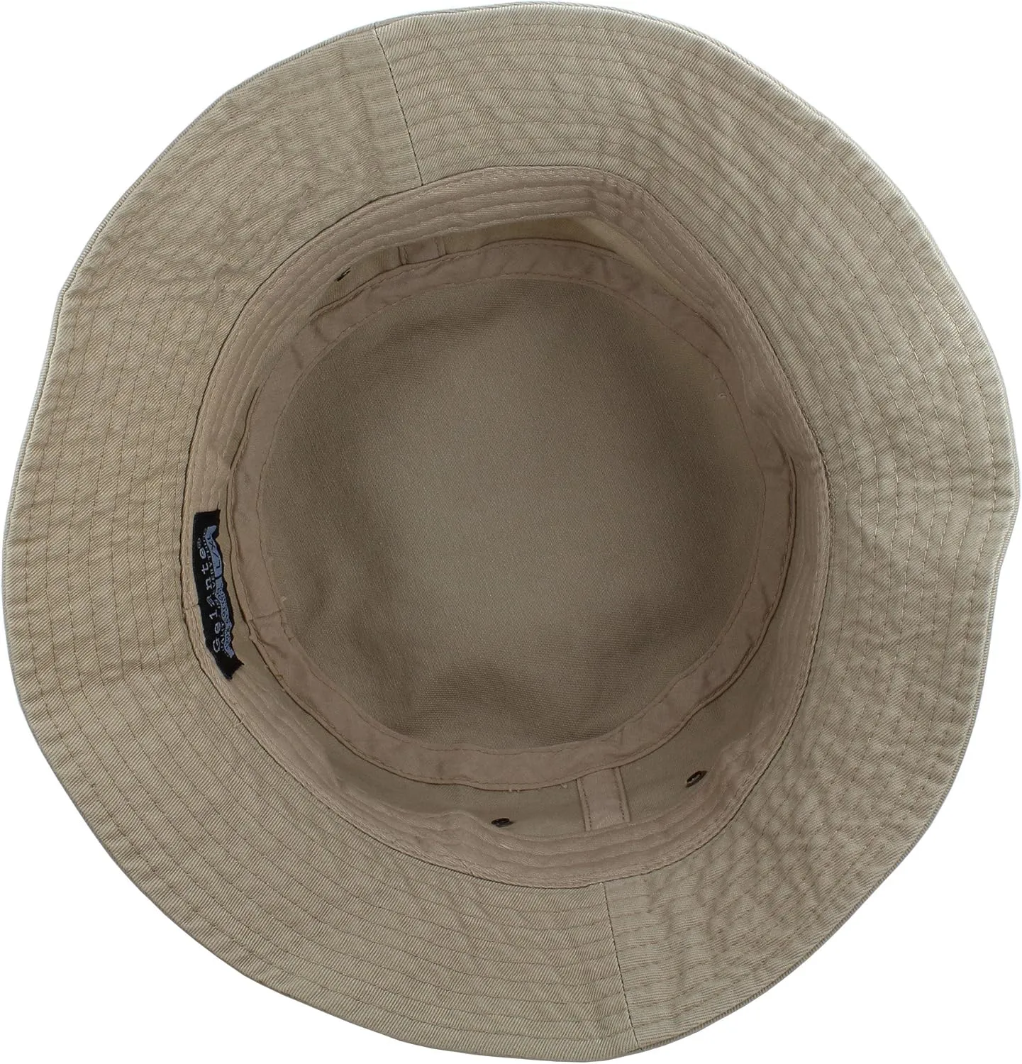 Gelante Solid Color 100% Cotton Bucket Hat for Women and Men Packable Travel Summer Beach Hat