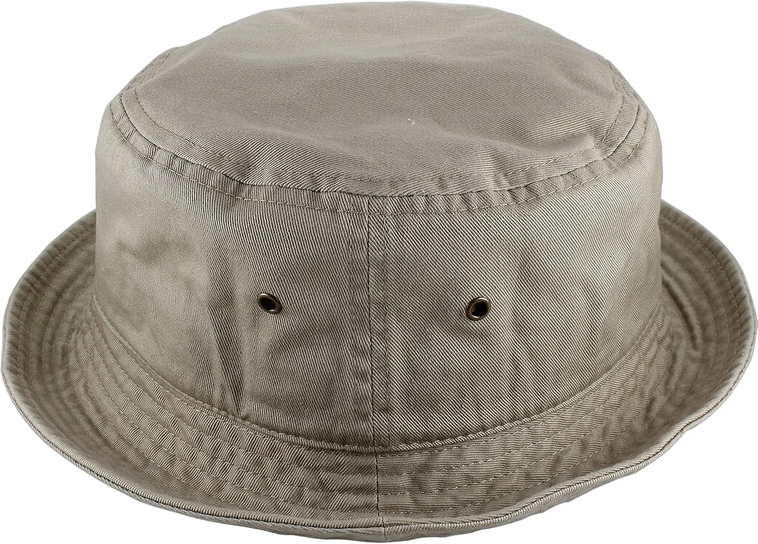 Gelante Solid Color 100% Cotton Bucket Hat for Women and Men Packable Travel Summer Beach Hat