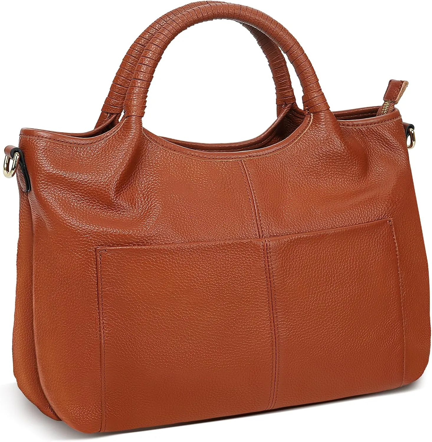 Genuine Leather Purses for Women Crossbody Shoulder Bags Designer Handbags Top Handle Satchel Bag