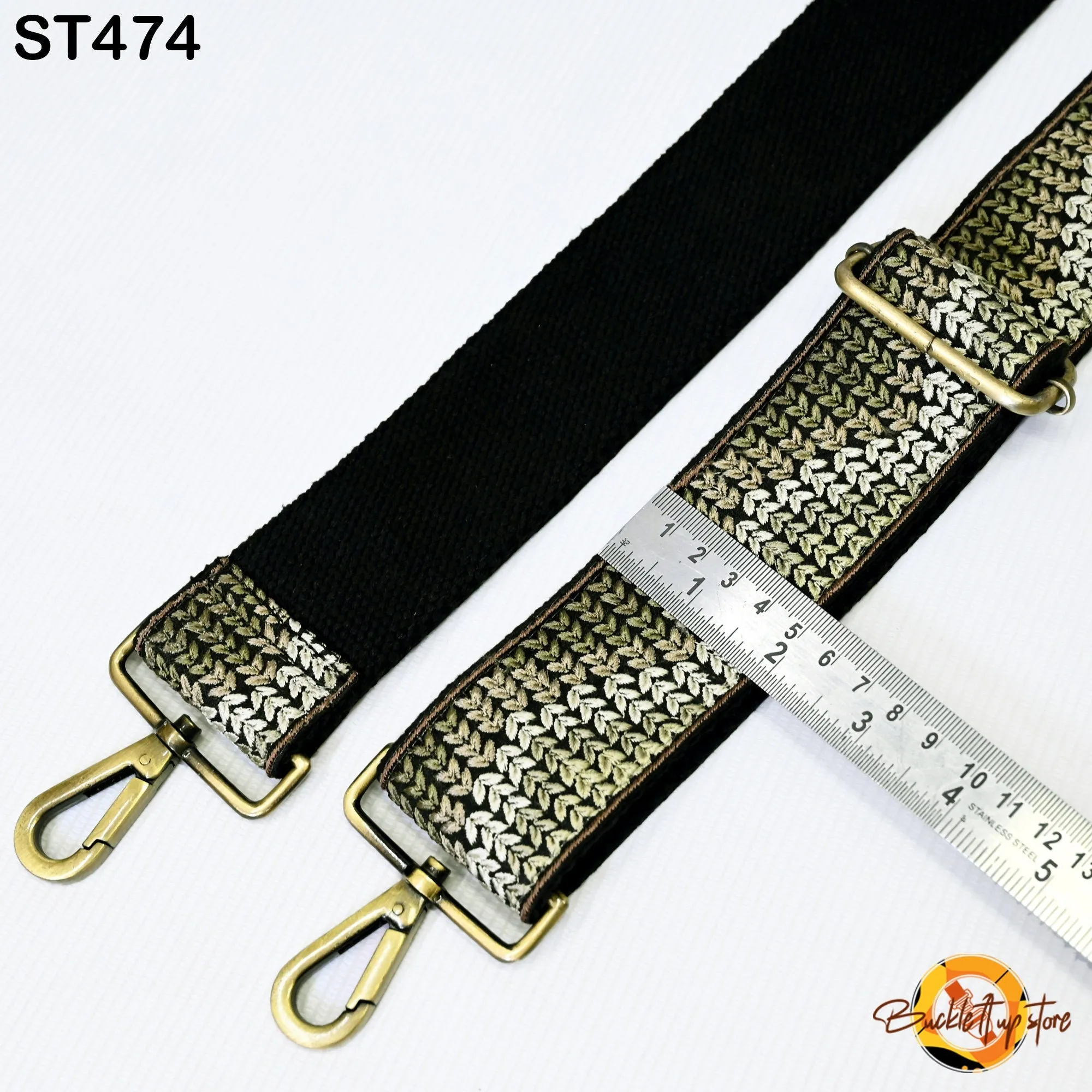 Gift for Friend Replacement Purse Strap Embroidery Crossbody Strap for Purses Floral Embroidered Bag Strap Boho Guitar Strap Handbag Strap