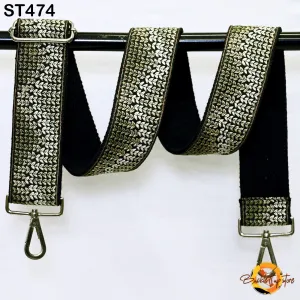 Gift for Friend Replacement Purse Strap Embroidery Crossbody Strap for Purses Floral Embroidered Bag Strap Boho Guitar Strap Handbag Strap