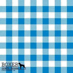 Gingham 1/2" - Blue