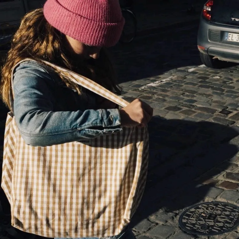 gingham tote bag • bolso vichy