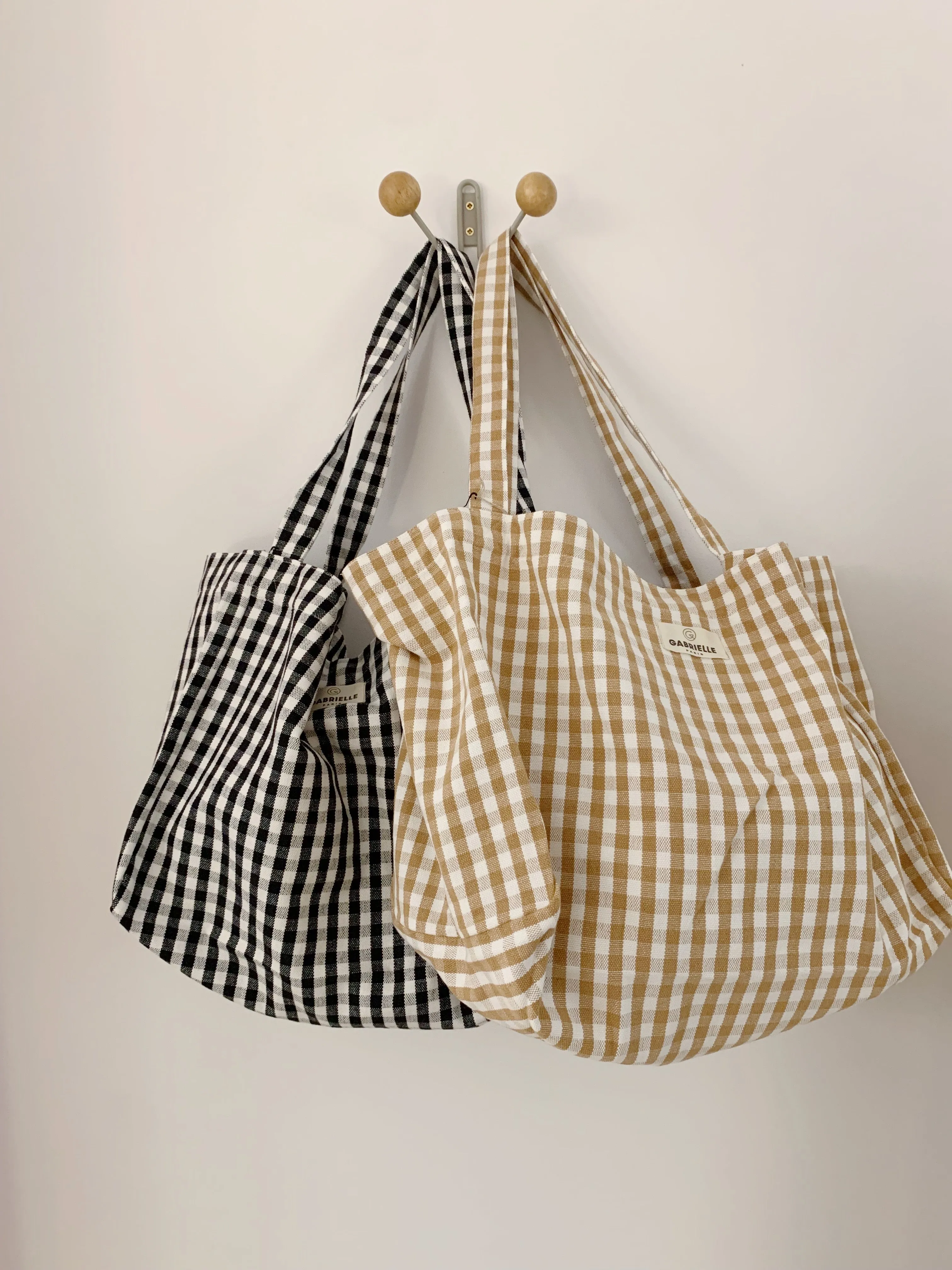 gingham tote bag • bolso vichy