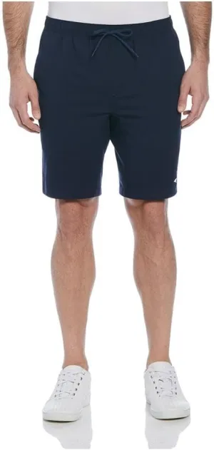 Grand Slam Men's Solid Athletic Tennis Short with Drawstring