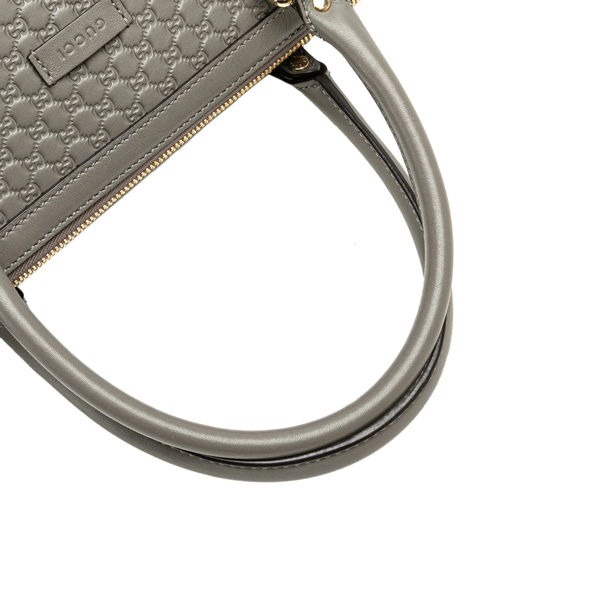 Gray Gucci Small Microguccissima Joy Satchel
