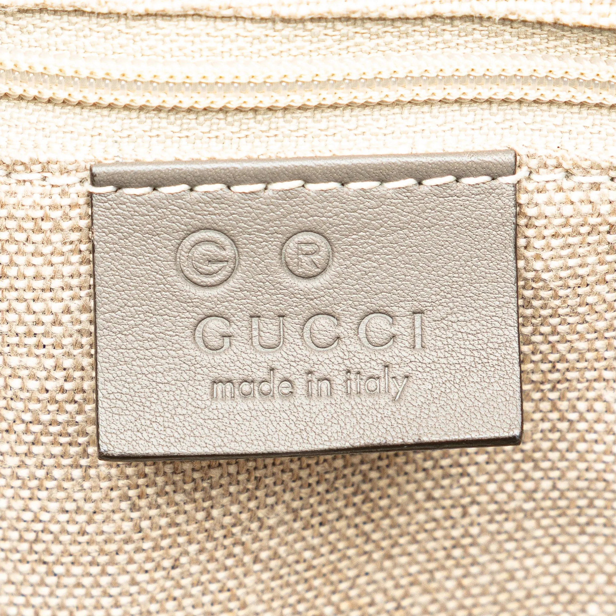 Gray Gucci Small Microguccissima Joy Satchel