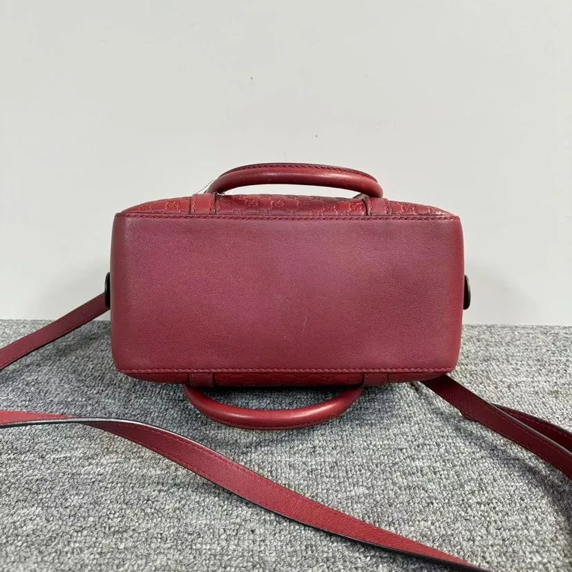 Gucci Boston Bag Red